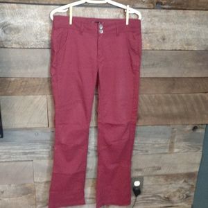 Brick Red Convertible Pants